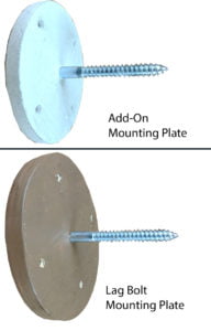 Lag Bolt Mounting Plate