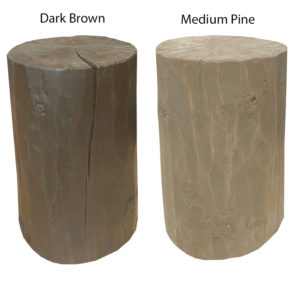 Fiberspan Concrete Vigas Color Choices Dark Brown and Medium Pine