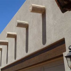 Fiberspan Concrete Faux Headers, Vigas, Roof Scuppers, cottonwood, AZ